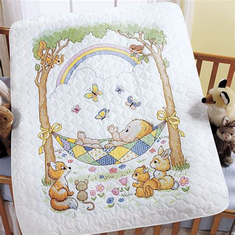 counted cross stitch quilt kits|cross stitch kits new baby.